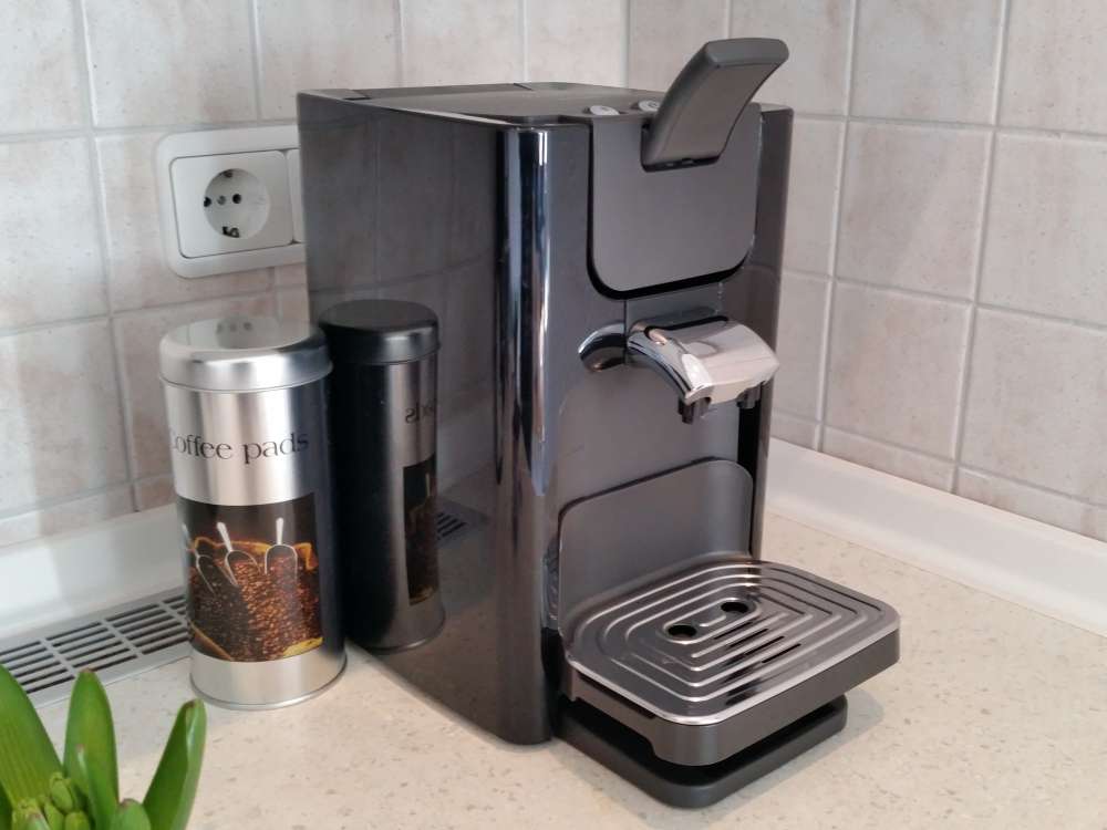 Zusätzlich: Phillips-Senseo-Kaffeemaschine