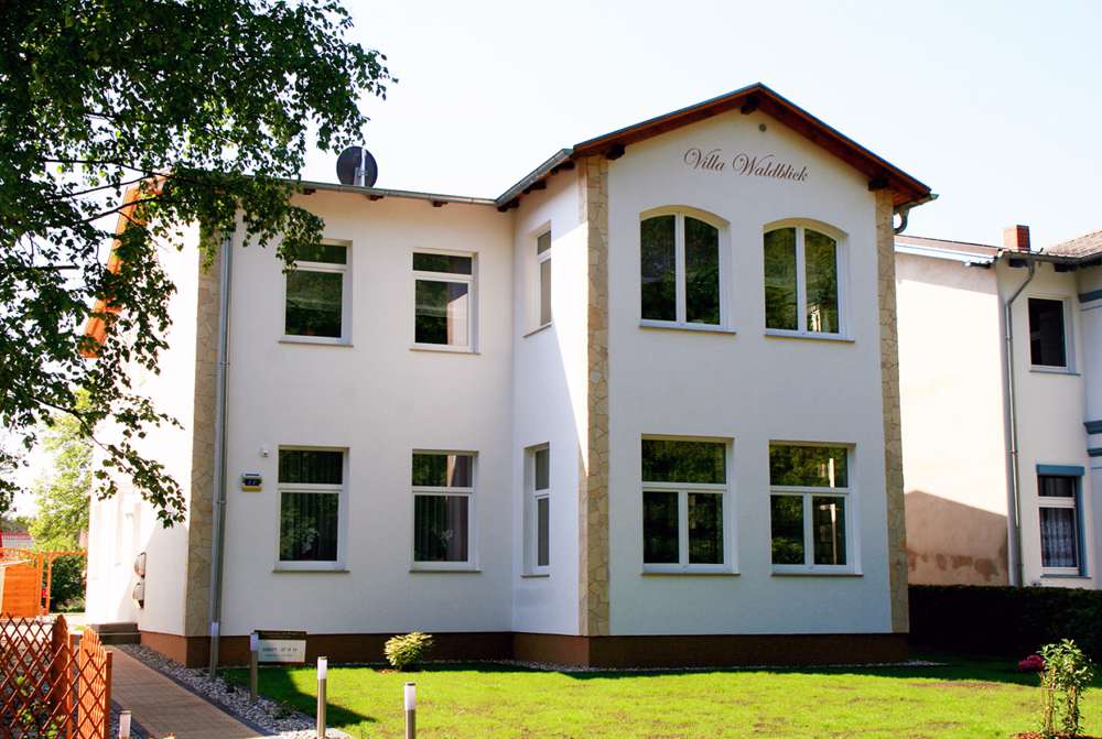 Villa Waldblick von der Wladstraße - Whng. im EG