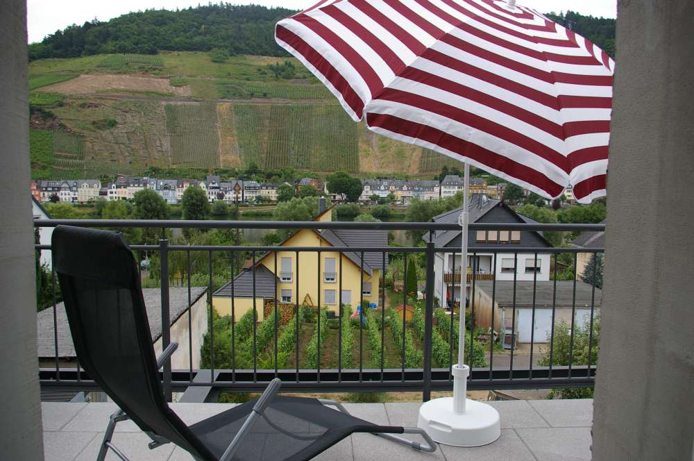 Komfortwohnung mit Balkon und Moselblick