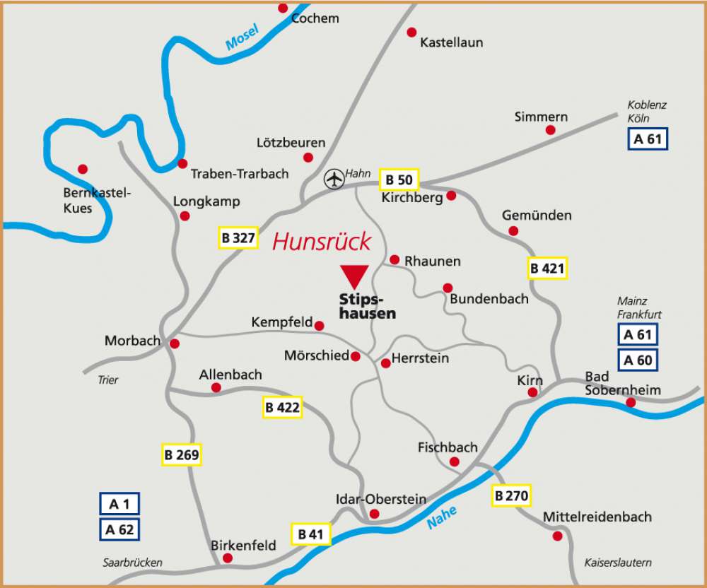 Feenhaus Karte