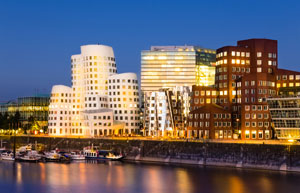 Medienhafen in Düsseldorf