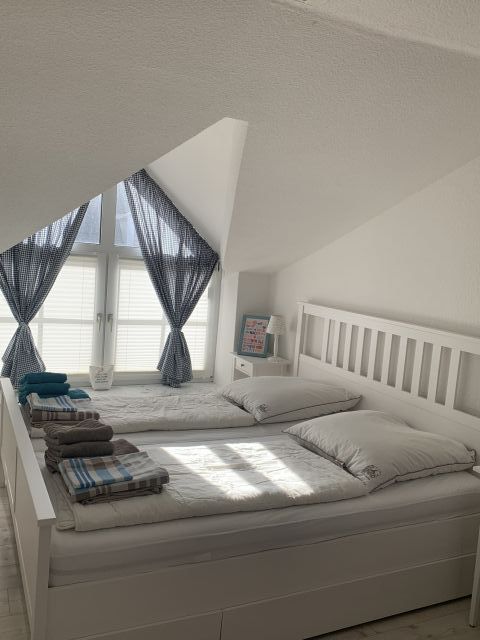 Schlafzimmer mit Doppelbett Schlafzimmer mit Doppelbett