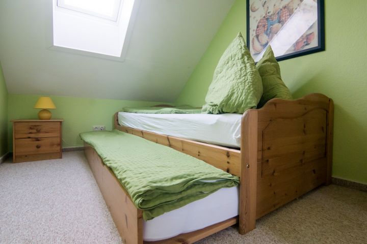 Schlafzimmer mit Kojenbett für Kinder/Erwachsene