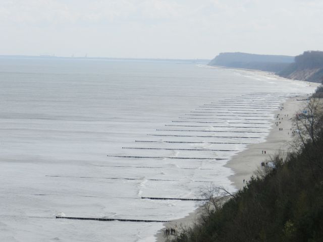 Steilküste Koserow mit Blick auf die Ostsee