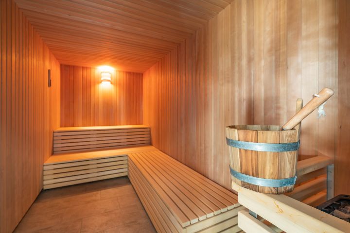 Finnische Sauna im Nachbarhaus