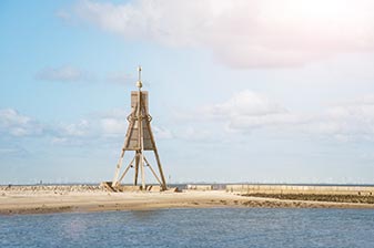 Kugelbake in Cuxhaven