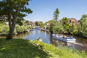 Grachten in Friedrichstadt