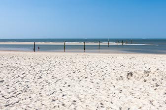 Strand an der Weißen Düne