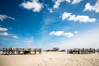 Strand in St. Peter-Ording