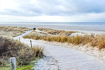 Strand auf einer Ostfriesischen Insel
