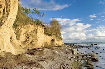 Steilküste auf Poel