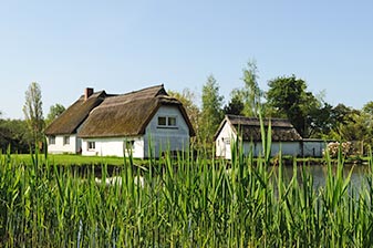 kleine Häuschen auf Rügen
